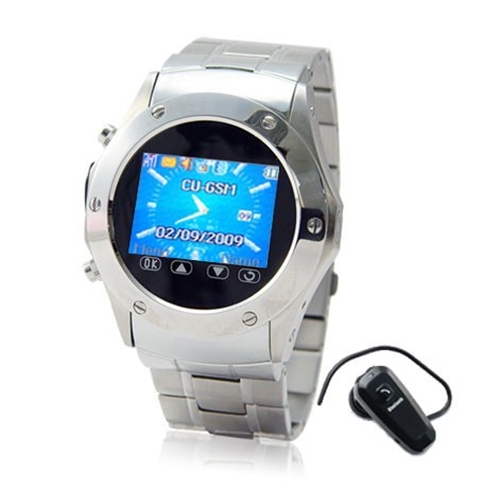 1.5 Inch TFT LCD Display Watch Phone with Quad Band and Touchscreen - Click Image to Close